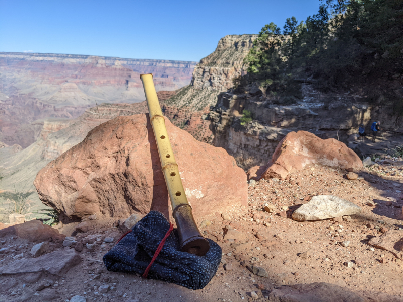The Bell Shakuhachi at the Grand Canyon